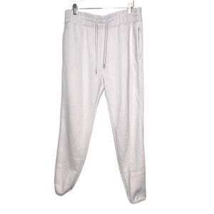 Abercrombie & Fitch Soft AF Essentials Relaxed Joggers Cream size large